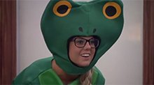 Nicole Franzel frog suit - Big Brother 16